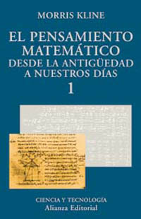El pensamiento matemático desde la Antigüedad a nuestros días, 1