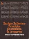 PRINCIPIOS DE ECONOMIA DE LA EMPRESA