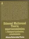 TEORIA MACROECONOMICA. COMPORTAMIENTOS, CRECIMIENTO