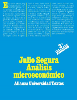 UNIV.TEXTOS/ANALISIS MICROECONOMICO