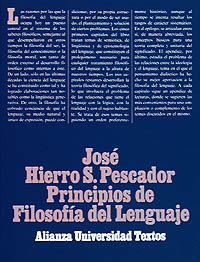 PRINCIPIOS DE FILOSOFÍA DEL LENGUAJE.