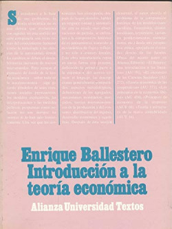INTRODUCCION A LA TEORIA ECONOMICA