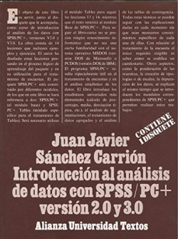 INTRODUCCION AL ANALISIS DE DATOS CON SPSS-PC