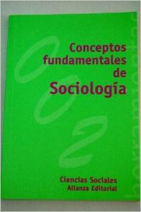 Conceptos fundamentales de sociología