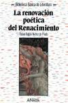 Renovacion poetica del Renacimiento