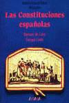 LAS CONSTITUCIONES ESPAÑOLAS