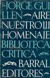 HOMENAJE, AIRE NUESTRO, III