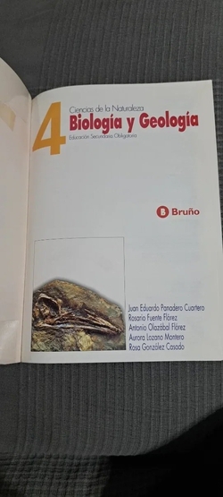 BIOLOGIA GEOLOGIA 4º.ESO