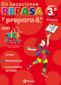 En vacaciones repasa 3º y prepara 4º con Kika Superbruja