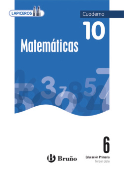 Lapiceros Matematicas 6 Cuaderno 10