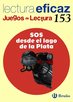 SOS DESDE LAGO DE LA PLATA.(JUEGOS LECTURA)
