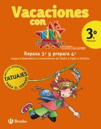 En vacaciones repasa 3º y prepara 4º con Kika Superbruja