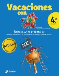 En vacaciones repasa 4º y prepara 5º con Kika Superbruja