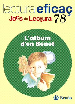 L`album d´en benet.(jocs de lectura)