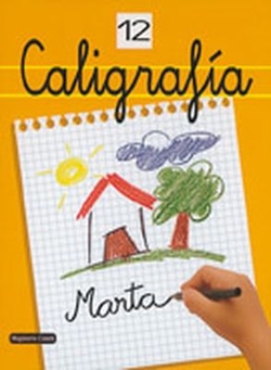 (N)/CUADERNO CALIGRAFIA 12.