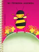 MI PRIMERA AGENDA.(ABEJA TRAVIESA) PINITOS