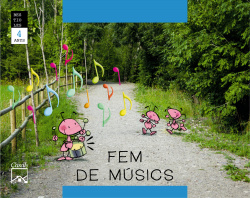 (CAT).(06).FEM DE MUSICS 4 ANYS.(BESTIOLES)