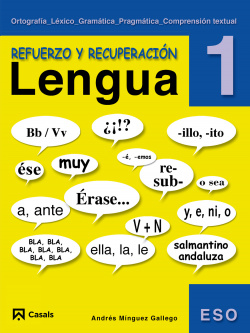 REFUERZO LENGUA 1ºESO (REPASA Y APRUEBA)/ED.LOE
