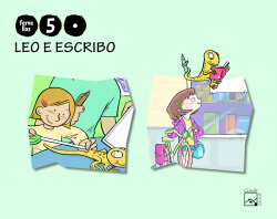 (G).(10).LEO E ESCRIBO 1 (5 ANOS)/LAGARTA PINTADA.FERVELLOS