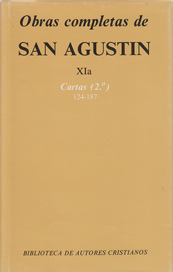Obras completas de San Agustín.XIa: Cartas (2.º): 124-187