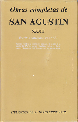 Obras completas de San Agustín XXXII