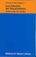 Los filósofos del Renacimiento. Selección de textos