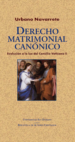 DERECHO MATRIMONIAL CANONICO EVOLUCION A LA LUZ DEL CONCILI