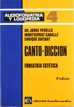 Canto-dicción. T.4. Audiofoniatría y logopedia