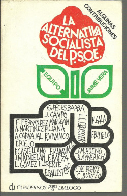 LA ALTERNATIVA SOCIALISTA DEL PSOE