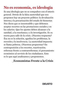 No es economia, es ideologia