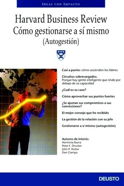 Cómo gestionarse a sí mismo