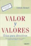 Valor y valores