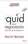 El quid de la negociación