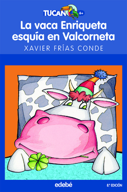 La vaca Enriqueta esquía en Valcorneta