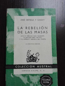 La rebelión de las masas
