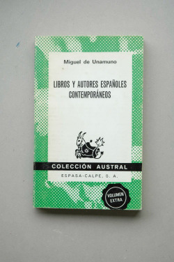 Libros y Autores Españoles Contemporáneos.