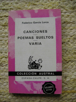 CANCIONES / POEMAS SUELTOS / VARIA
