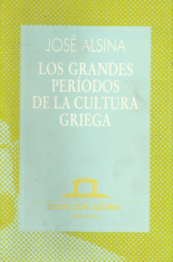Los grandes períodos de la cultura griega