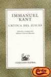 Crítica del juicio