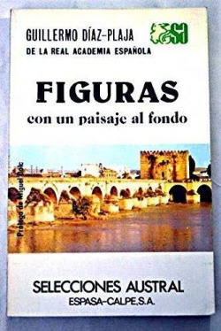 Figuras con un paisaje al fondo