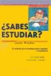 ¿Sabes estudiar?