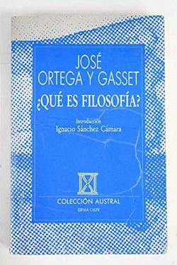 Qué es filosofía?