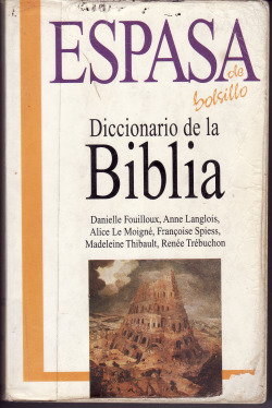 DICC. DE LA BIBLIA.