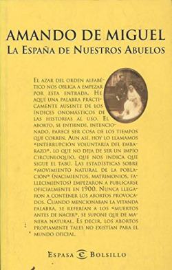 18.BOLSILLO/ESPAÑA DE NUESTROS ABUELOS