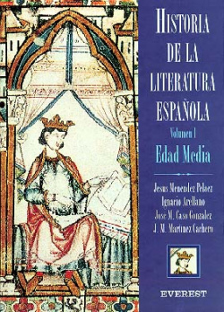 Historia de la Literatura Española Volumen I Edad Media