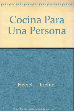COCINA PARA UNA PERSONA