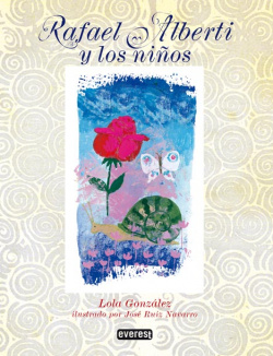 Rafael Alberti y los niños con CD de poemas