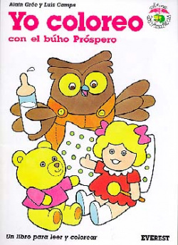 Yo coloreo con el buho Próspero