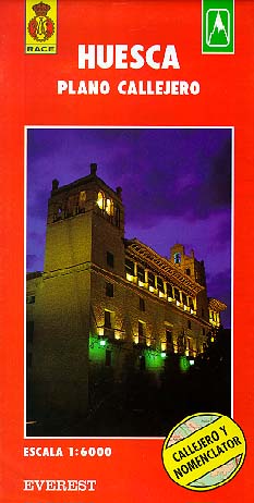 Huesca. Plano callejero