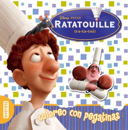 Ratatouille. Coloreo con pegatinas